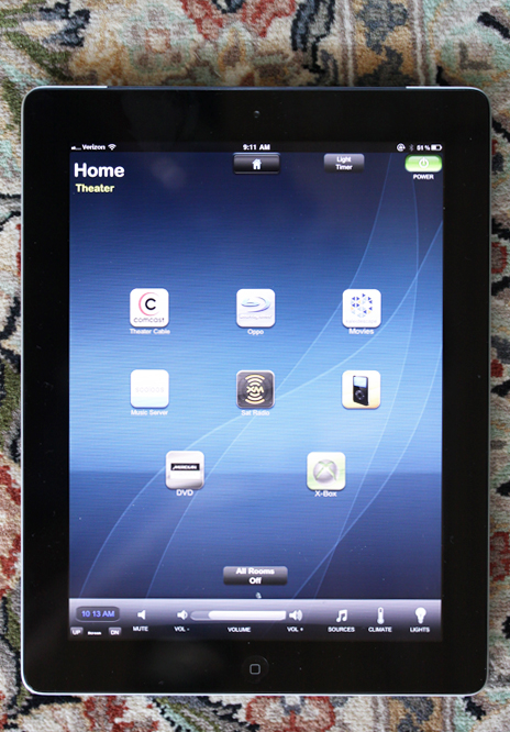 Home Ipad Control System